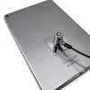 LORADAR Laptop Security Lock Anchor Plate Chrome 5Pack-3