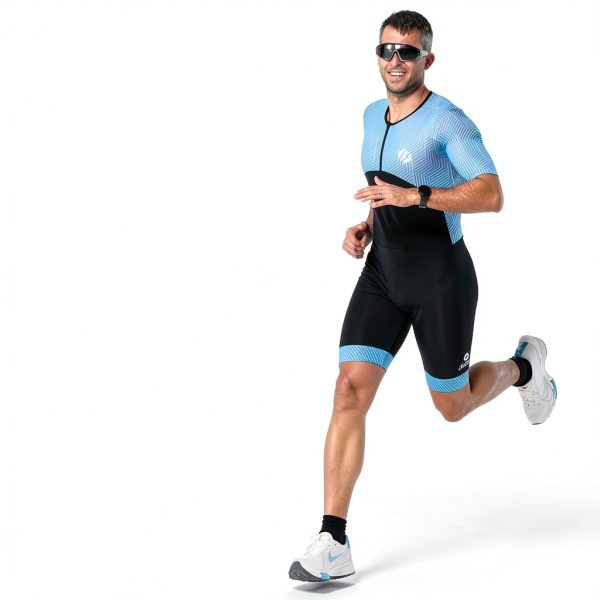 Mens Triathlon Suit SLS3 Black Polyester Cycling-1