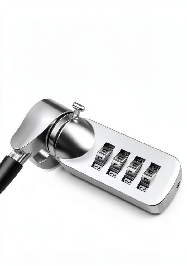 DDONG Laptop Lock Kit Stainless Steel Security-2