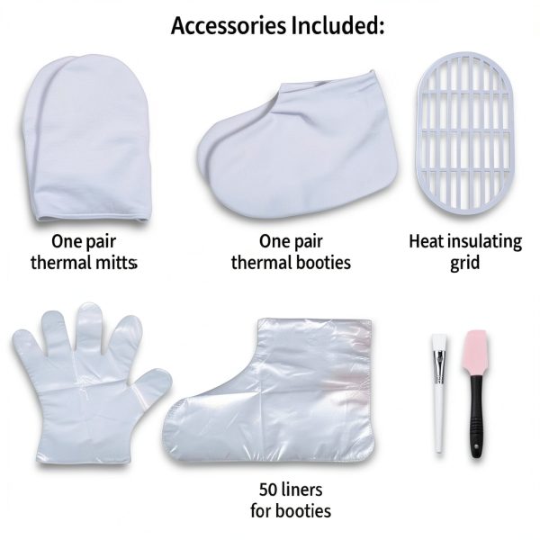 ForPro Digital Paraffin Bath Kit Hand & Foot Spa-5