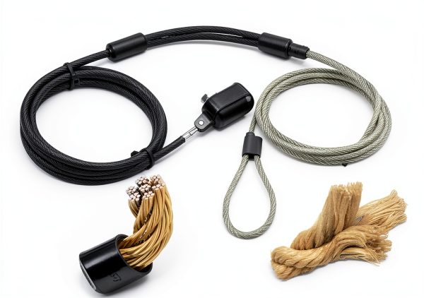 AboveTEK Laptop Lock Galvanized Steel Cable-2