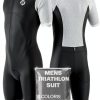 Mens Triathlon Suit SLS3 Black Polyester Cycling-0