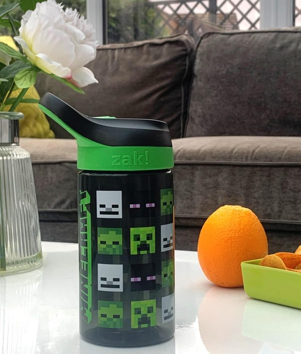 Minecraft Reusable Water Bottle Plastic 450 ML-1