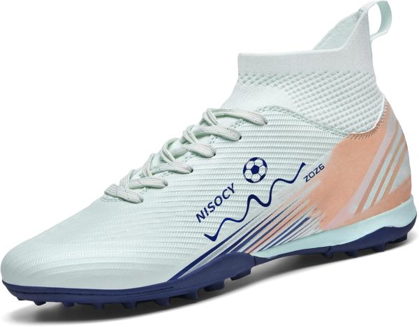 Men's Soccer Shoes by Adidas - Lightweight Breathable Design-0