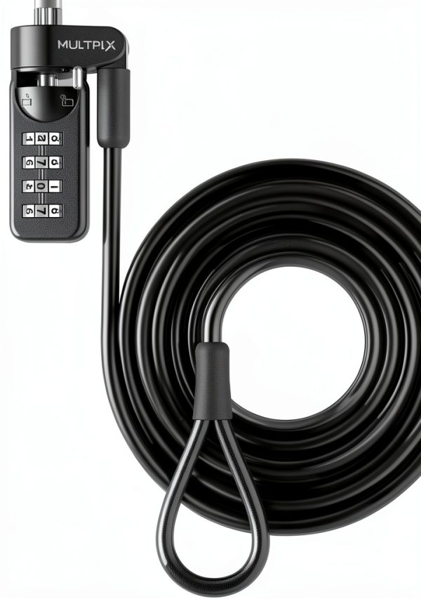 Laptop Security Lock Cable Multplx-0