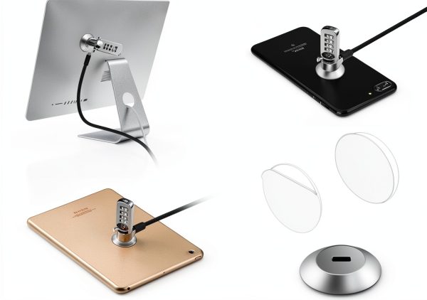 DDONG Laptop Lock Kit Stainless Steel Security-1