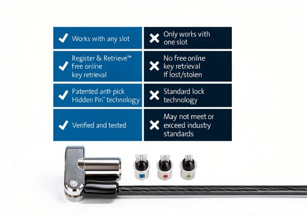 Kensington Universal Laptop Lock Black K62318WW-6
