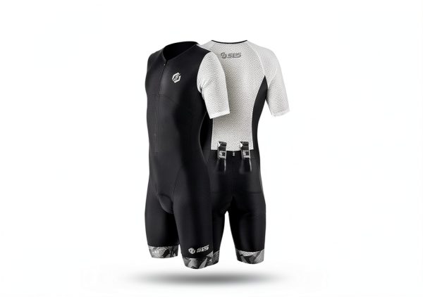 Mens Triathlon Suit SLS3 Black Polyester Cycling-2