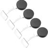 MECCANIXITY Laptop Security Locks Black ABS Steel Wire-0
