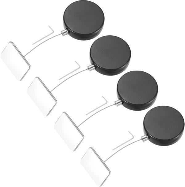 MECCANIXITY Laptop Security Locks Black ABS Steel Wire-0