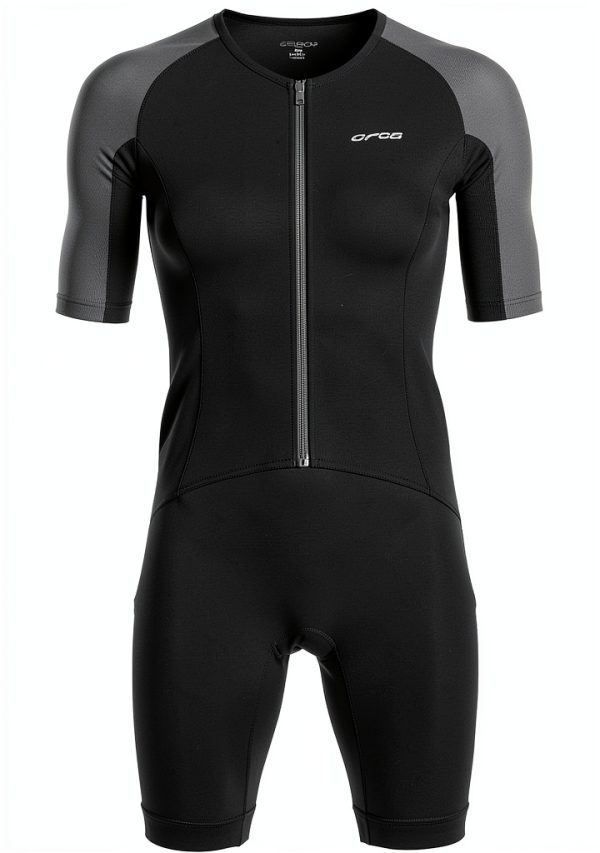 Triathlon Skinsuit Men's Silver Small-0