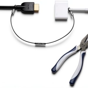 TetherTies USB Type C Cable Tethers Black 10 Pack-0