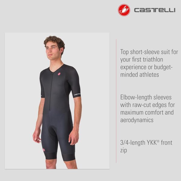 Castelli Mens Cycling Clothing Set X-Large Black-1