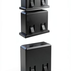 USB Security Lock Black Plastic-0
