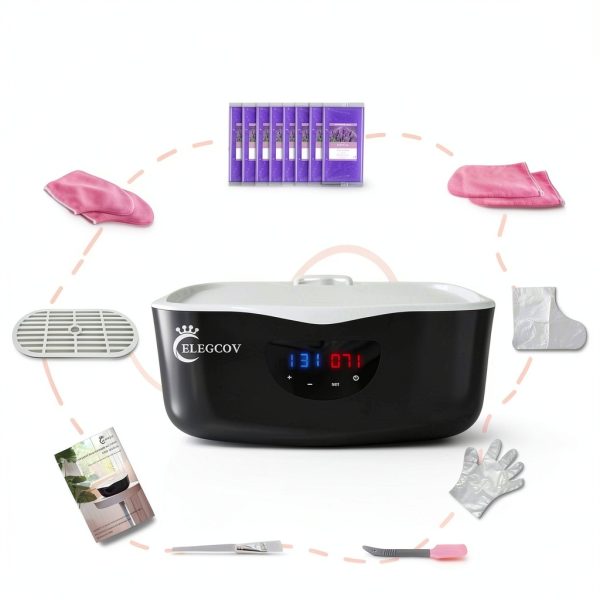 Paraffin Wax Bath Machine ELEGCOV 4000ml Home Spa-5