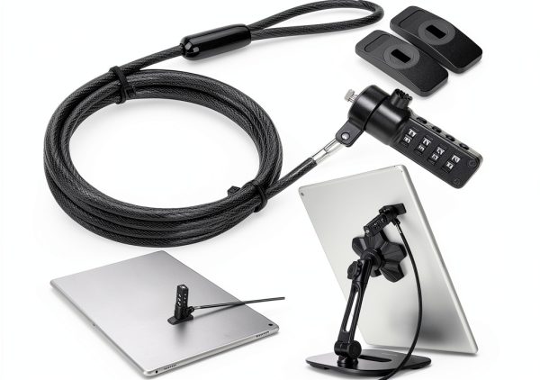 AboveTEK Laptop Lock Galvanized Steel Cable-0