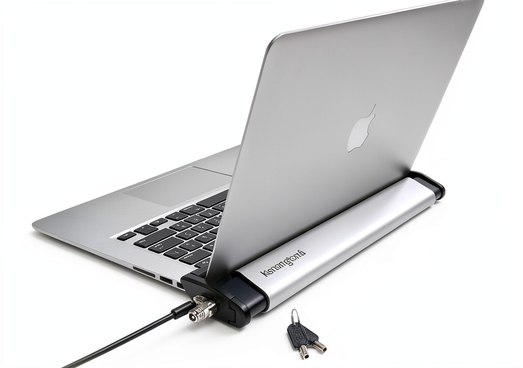 'Kensington MicroSaver Lock with adjustable arms'