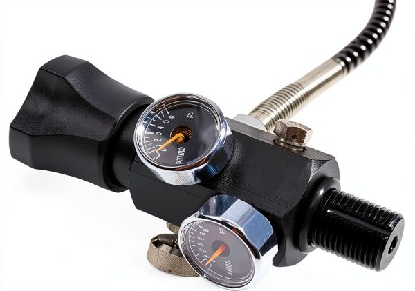DIN Valve Gauge Owfeel Stainless Steel Dual-4