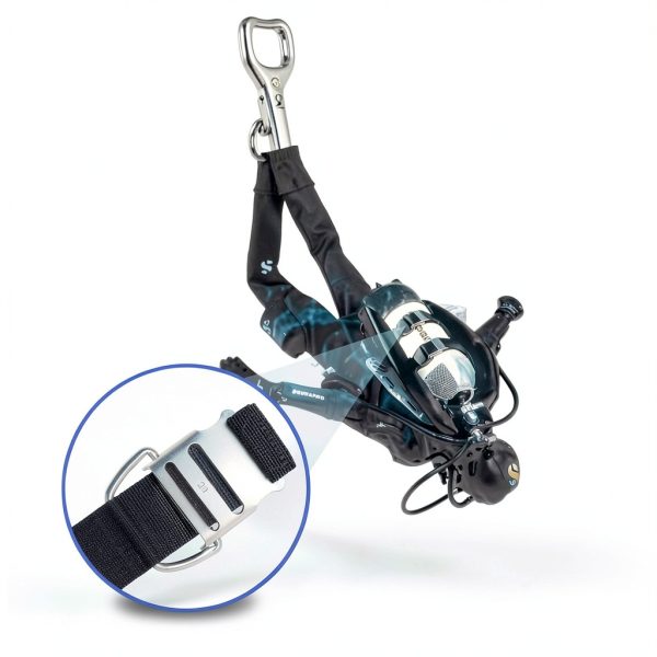 JUSTOOP Scuba Tank Band Stainless Steel Cam Buckle-1