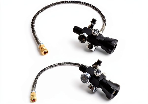 DIN Valve Gauge Owfeel Stainless Steel Dual-1
