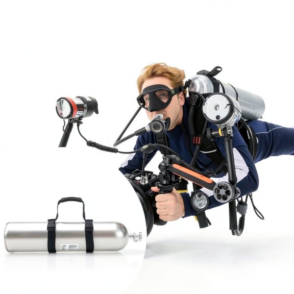 Scuba Tank Carry Strap QWORK Nylon Adjustable-6