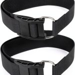 JUSTOOP Scuba Diving BCD Tank Strap Nylon Cam Buckle-0