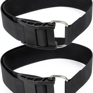 JUSTOOP Scuba Diving BCD Tank Strap Nylon Cam Buckle-0