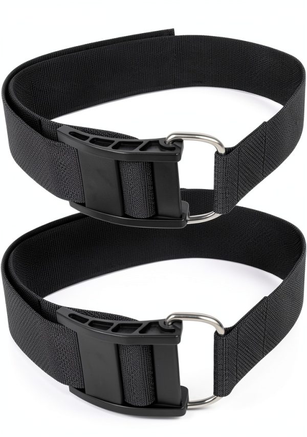 JUSTOOP Scuba Diving BCD Tank Strap Nylon Cam Buckle-0