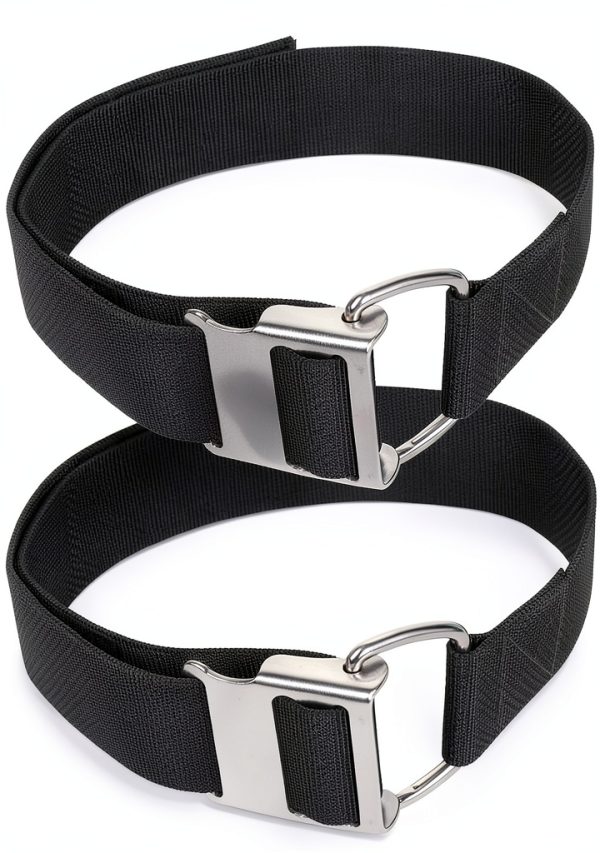 JUSTOOP Scuba Tank Band Stainless Steel Cam Buckle-0