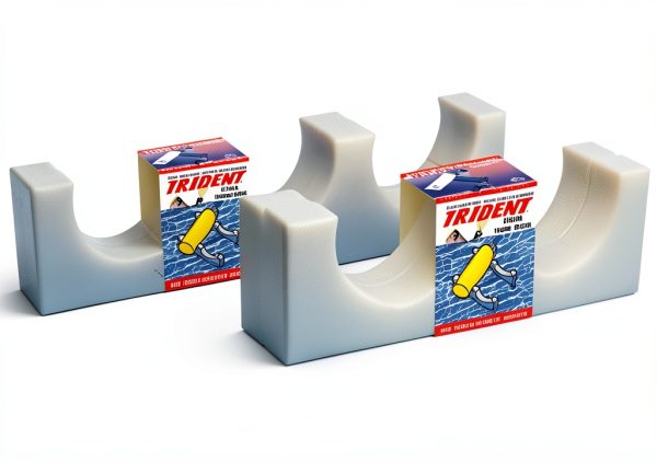 Dive Cylinder Rack Trident Universal Foam Holder-0