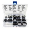 Dawitrly Scuba O Ring Kit 170 Pcs Black Fluorocarbon-0