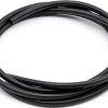 Silicone Tubing 2mm ID x 4mm OD Black VictorsHome Flexible 1m Hose-0