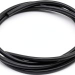 Silicone Tubing 2mm ID x 4mm OD Black VictorsHome Flexible 1m Hose-0