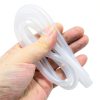 Silicone Tube QJZXUEZHEN 5mm ID x 8mm OD Clear Flexible Rubber 1m-3