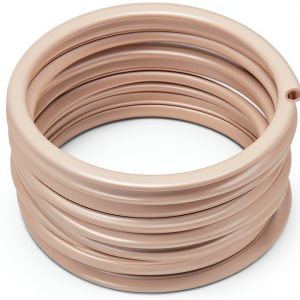 Houseables 1/4 Tubing, Clear Tubing, Clear Hose, 1/4” ID x 3/8” OD, 100FT, Plastic Tube, Vinyl Hose, Flexible, PVC, Food Grade, Industrial Flex Pipe For Water, Brewing, Beverage Pump, Homebrew, Siphon-0
