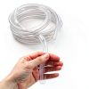 Clear Vinyl Tubing 1/2" ID × 5/8" OD -10 Ft 60PSI,Flexible Lightweight Plastic Tube, BPA Free Non-Toxic, Multipurpose Hybrid Reinforced Clear Tubing for Transfer Water Air Oil-2