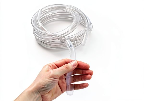 Clear Vinyl Tubing 1/2" ID × 5/8" OD -10 Ft 60PSI,Flexible Lightweight Plastic Tube, BPA Free Non-Toxic, Multipurpose Hybrid Reinforced Clear Tubing for Transfer Water Air Oil-2
