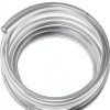 Clear Vinyl Tubing 1/2" ID × 5/8" OD -10 Ft 60PSI,Flexible Lightweight Plastic Tube, BPA Free Non-Toxic, Multipurpose Hybrid Reinforced Clear Tubing for Transfer Water Air Oil-5