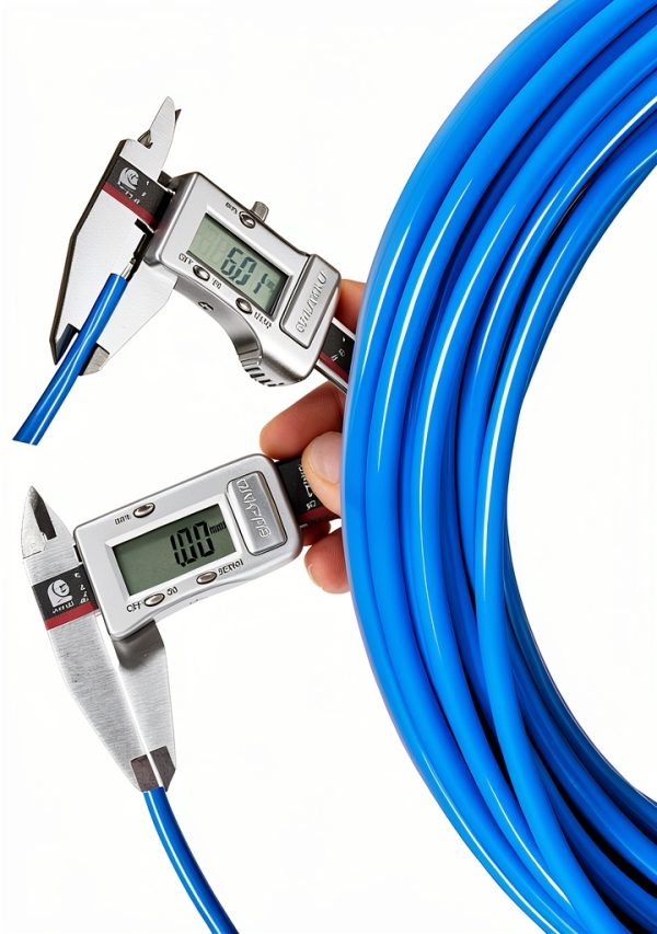 Pneumatic Tubing CGELE Blue PU Air Hose 6mm OD 4mm ID 12m-1